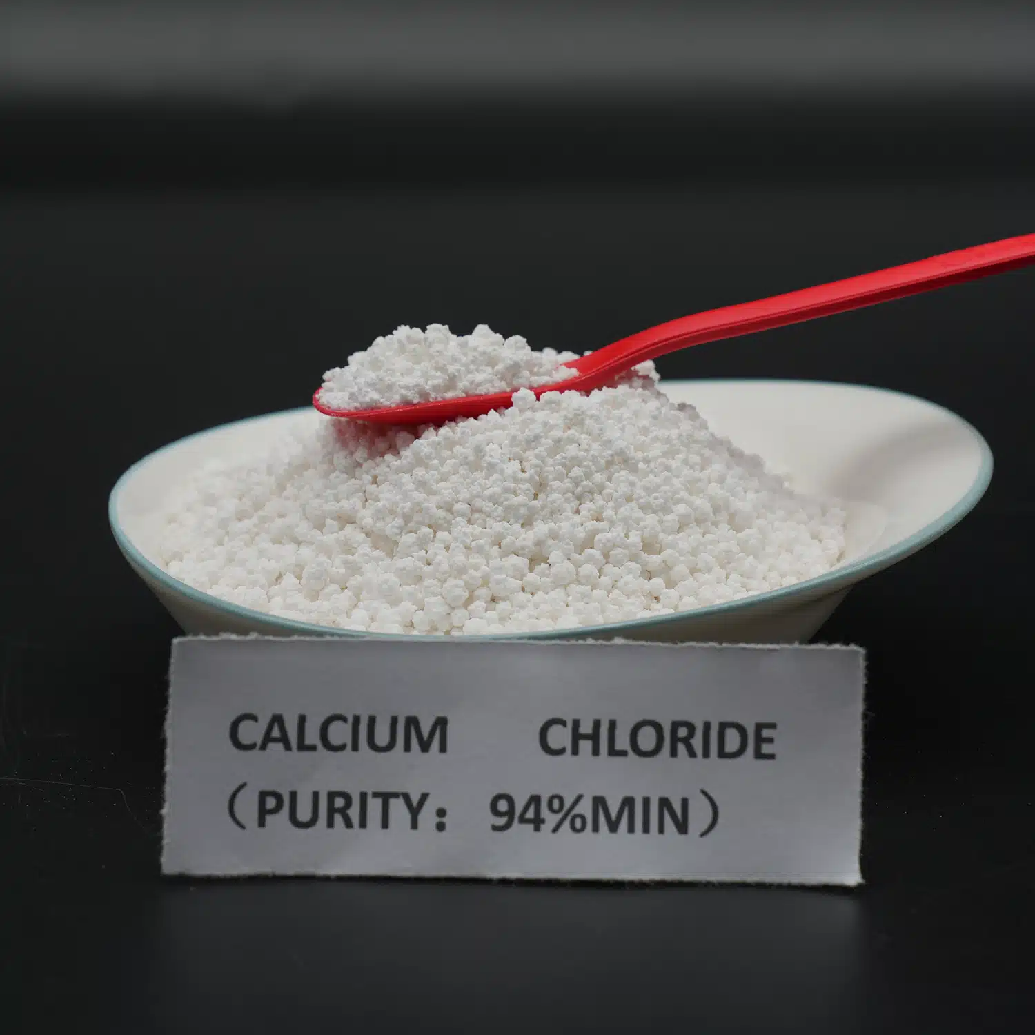 Anhydrous calcium chloride prills 90-94% industrial grade
